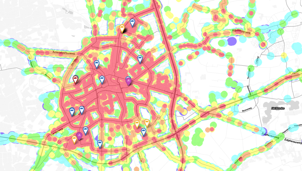 Netcloud Coverage Map CoverageMap.net – Mapping the world's IoT networks